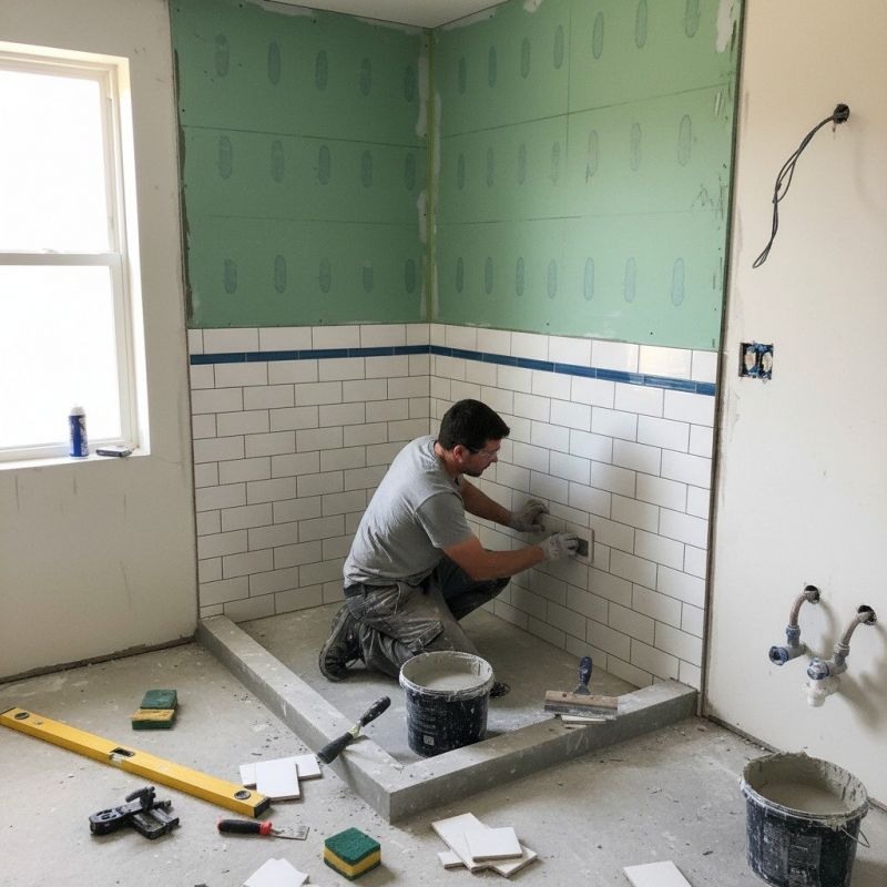 Tile Shower Renovation in Longmont, CO